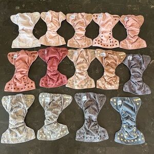 Nora’s Nursery newborn pocket diapers V1